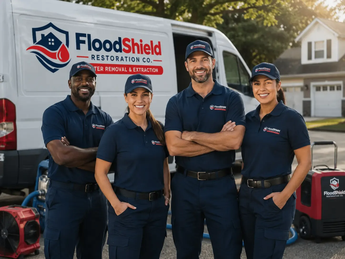 Flood Damage Restoration company in Langsville, OH